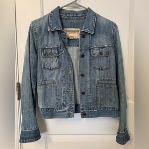 Abercrombie & Fitch Light Blue Jean Jacket